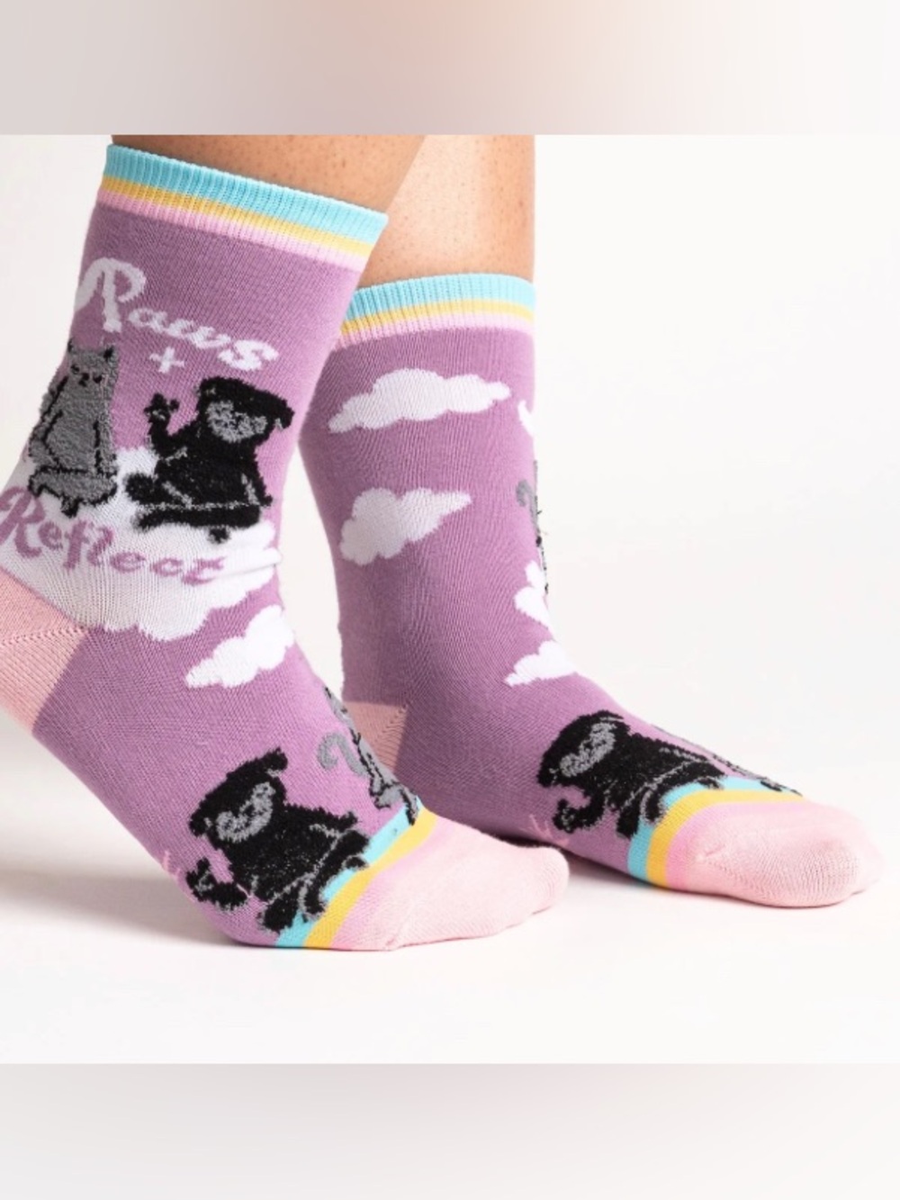 Paws and Reflect nwot crew socks